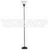 Sherwood Lighting Free Standing Uplighter Floor Lamp - Black and White