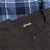 GLOSTER Men's 2pc Pajama Set, Size L, Cotton/ Polyester, Grey/Navy Blue Che