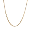 Classic 2mm Stainless Steel Box Chain Necklace - 60cm (yellow)