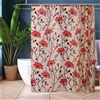 Sherwood Single Fabric Shower Curtain Secret Garden 180x180cm