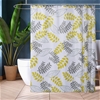Sherwood Single Fabric Shower Curtain Falling Leaves 180x180cm