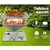 Grillz Fire Pit BBQ Grill Smoker Camping Portable Stainless Steel Stove