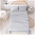 Dreamaker 1500TC Cotton Rich Sateen Sheet Set Dove Grey Queen Bed