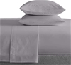 Box of 8 x 4pce 1000 Thread Count Super Soft Bed Sheets Set, Grey, Queen
