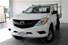 2015 Mazda BT-50 4X2 XT Turbo Diesel Automatic Cab Chassis