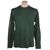 BEN SHERMAN Men's Long Sleeve Logo Tee, Size M, 100% Cotton, Fern Green (07