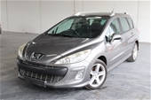 Unreserved 2008 Peugeot 308 XSE TURBO TOURING Automatic 