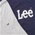 LEE Men's 2pk Classic Crew Tees, Size S, Cotton, Navy & Grey. Buyers Note -