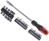 YATO 31pc Flexible Screwdriver Bit Set 1/4" Drive. For Contents See Image.