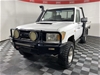 2007 Toyota Landcruiser Workmate VDJ79R Turbo Diesel Manual Cab Chassis
