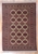 Handknotted Pure Wool Geometric Design Herati - Size: 188cm x 124cm