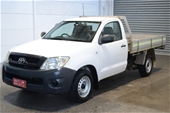 2009 Toyota Hilux 4X2 WORKMATE TGN16R Automatic Cab Chassis