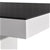 Dining Table in Rectangular Shape High Glossy MDF Base Black & White Colour