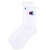 8 x CHAMPION Men's Crew Socks, Size 6-10, White. NB: Some stained.