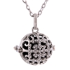 Stunning Aroma Perfume Pendant Necklace - Black