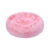 Charlie's Donut Faux Fur Calming Pet Nest Ombre Pink Small