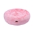 Charlie's Donut Faux Fur Calming Pet Nest Ombre Pink Medium