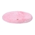 Charlie's Shaggy Faux Fur Round Padded Lounge Mat Ombre Pink Large