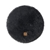 Charlie's Shaggy Faux Fur Round Padded Lounge Mat Charcoal Medium