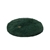 Charlie's Shaggy Faux Fur Round Padded Lounge Mat Eden Green Large