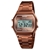 SKMEI Unisex Digital Watch, 34mm, Quartz Movement, Copper Brown, 3 Bar Wate