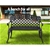 Gardeon Garden Bench Patio Park Lounge Cast Aluminium Outdoor Furniture