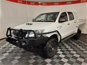 2013 Toyota Hilux SR (4x4) T/D  Manual Crew Cab Chassis