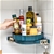 SOGA Green 360 Wall-Mounted Rotating Bathroom Organiser Vanity Storage
