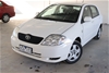 2002 Toyota Corolla Conquest ZZE122R Automatic Hatchback