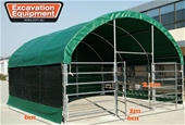 2022 Unused 6m x 6m Enclosed Shelters - Toowoomba