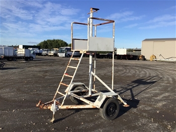 Trailer Mounted Stairs
