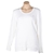TOMMY HILFIGER Women's Jenny Cable Scoop, Size 2XL, Cotton, Bright White. B