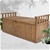Gardeon Outdoor Storage Box Wooden Garden Bench 128.5cm Tool Toy Sheds XL