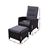 Gardeon Sun lounge Recliner Chair 2PC Wicker Outdoor Furniture Patio Garden