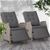 Gardeon Recliner Sun lounge Outdoor Furniture Setting Patio Wicker Sofa 2pc