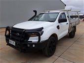 2016 Ford Ranger XL 4X4 PX II T.D Manual Cab Chassis