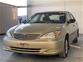 Unreserved 2004 Toyota Camry Altise MCV36R AutoSedan