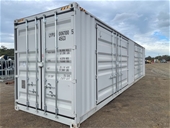 2022 Unreserved Unused 40ft Side Opening Container - Sydney