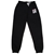 FILA Women's Florence Trackpants, Size M, Cotton/ Polyester, Black.