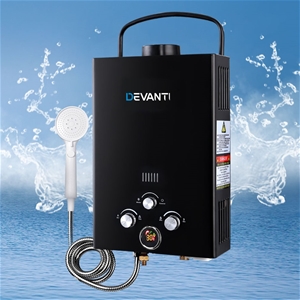 Devanti Portable Gas Water Heater Hot Sh