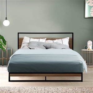 Artiss Metal Bed Frame Double Size Mattr