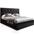 Artiss Bed Frame Double Size Gas Lift Base With Storage Leather Tiyo Coll.