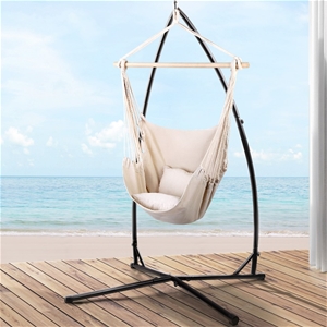 Gardeon Outdoor Hammock Chair with Steel