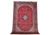 Very Finely Woven Deep Red Navy Pile Size cm: 405 X 295