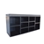 Milano Decor 2 in 1 Shoe Organiser With Bench Storage - Black And Grey