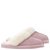 Royal Comfort Ugg Scuff Womens Leather Upper Wool Lining - (5-6) - Pink