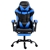 Artiss Office Chair Leather Gaming Footrest Study Work Blue