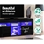 Artiss TV Cabinet Stand RGB LED Gloss 3 Doors 180cm Black