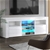 Artiss TV Cabinet Stand RGB LED Gloss Furniture 160cm White