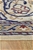 Handknotted Pure Lamb Wool n Silk Blue Ivory Nayan Rug - Size 305cm x 195cm
